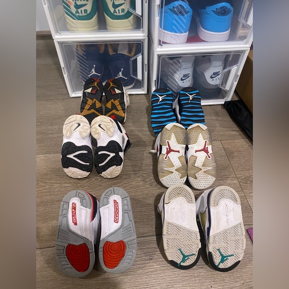 6 Pairs of Toddler Retro Jordan’s size 4c & 5c - Picture 6 of 6